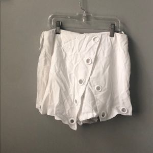 Revolve White Skort